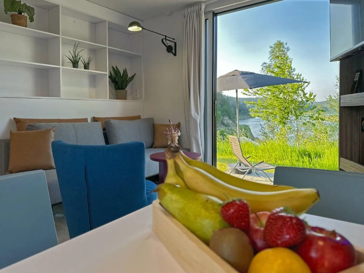 펜션 Feriendorf Seeblick - Tiny Chalets Direkt Am See 네운부르그포름발트 독일